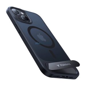 Torras UPRO tok kitámasztóval iPhone 15 Pro Max - fekete