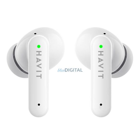 Havit TW967 TWS fülhallgató (fehér)