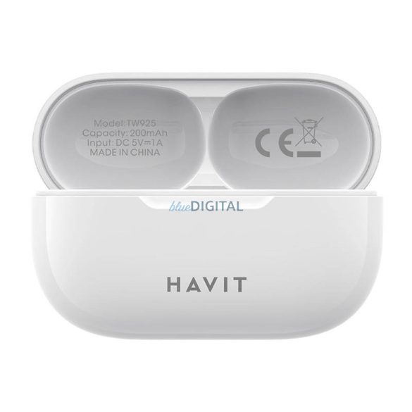 Havit TW925 TWS fülhallgató (fehér)