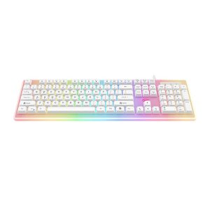 Havit KB876L gamer billentyűzet RGB (fehér)