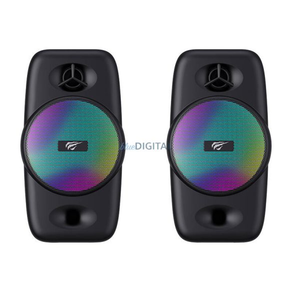 Havit SK213 Számítógépes hangszórók 2.0 Bluetooth RGB