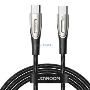 Joyroom SA27-CC5 Star-Light Type-C - Type-C kábel 100W 1.2m - fekete