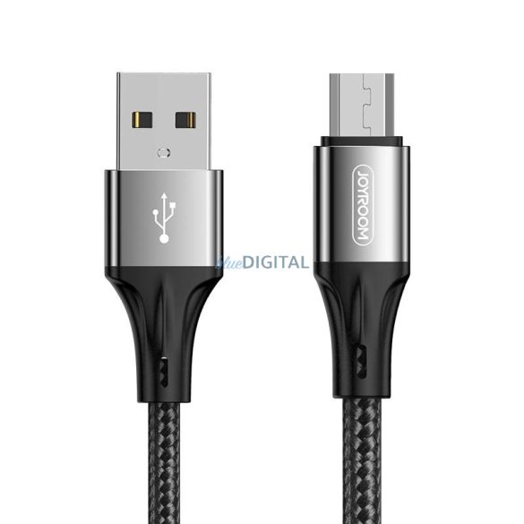 Joyroom S-1030N1 USB-A - microUSB kábel 1m 3A - fekete