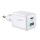 Joyroom L-QP303 Mini hálózati töltő 1xUSB-A és 1xUSB-C csatlakozással 30W - fehér