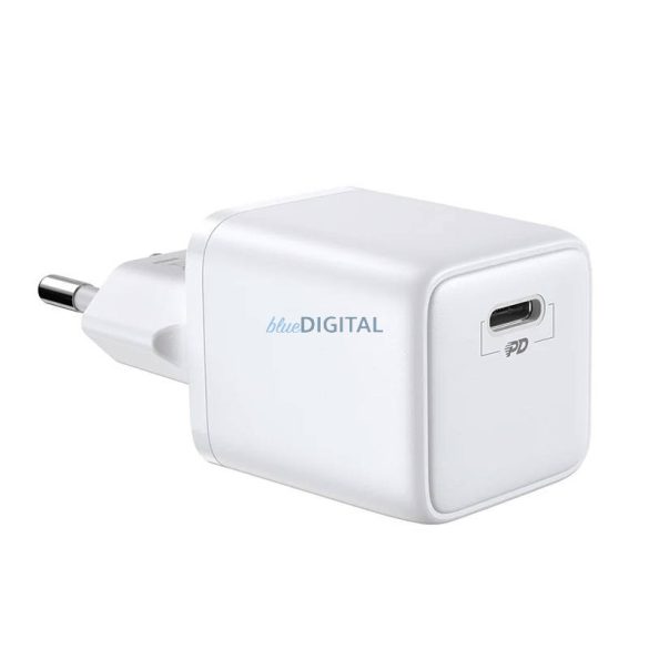 Joyroom L-P251 Mini hálózati töltő 1xUSB-C csatlakozással PD 25W - fehér