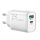 Joyroom L-QP2011 hálózati töltő 1xUSB-A és 1xUSB-C csatlakozással 20W QC3.0 PD - fehér