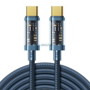 Joyroom S-CC100A20 Type-C - Type-C kábel 100W 2m - kék