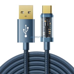 Joyroom S-UC027A12 Surpass USB-A - Type-C kábel 3A 1.2m - kék