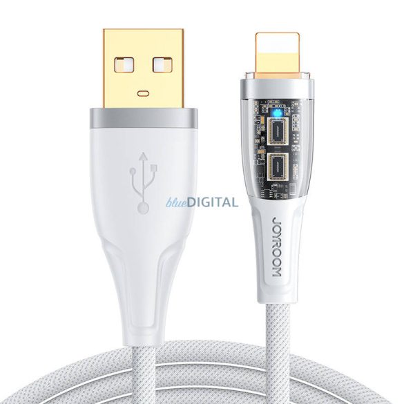 Joyroom S-UL012A20 USB-A - Lightning kábel 2.4A 2m - fehér