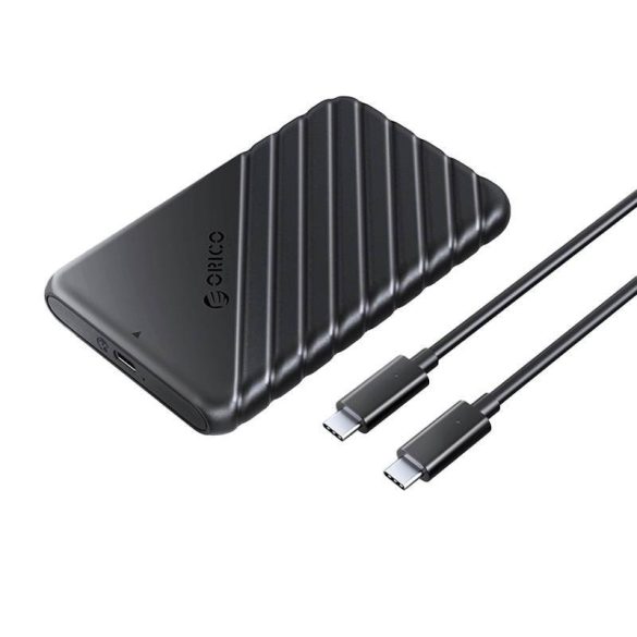 Orico 2,5' HDD / SSD ház, 6 Gbps, USB-C 3.1 Gen1 (fekete)