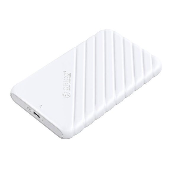 Orico 2,5' HDD / SSD ház, 6 Gbps, USB-C 3.1 Gen1 (fehér)