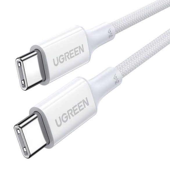 Kábel USB-C-USB-C UGREEN 15268, 1,5m (fehér)