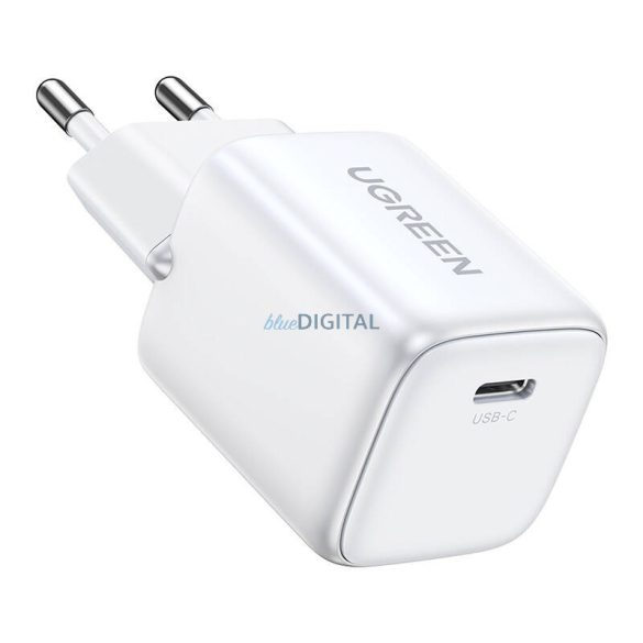 Töltő UGREEN 15324 Nexode mini, USB-C, PD3.0, QC4.0, GaN, 20W (fehér)