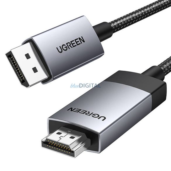 Display Port-HDMI kábel Ugreen DP119 4K, 2m, egyirányú