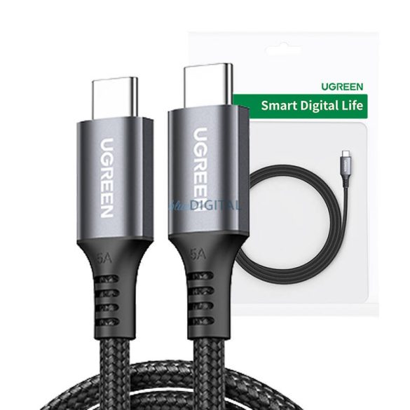 Gyors töltőkábel USB-C USB-C-re UGREEN 15961 PD 3m (fekete)