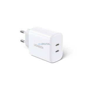 Ugreen CD243 adapter, 2x USB-c, 40 W (fehér)