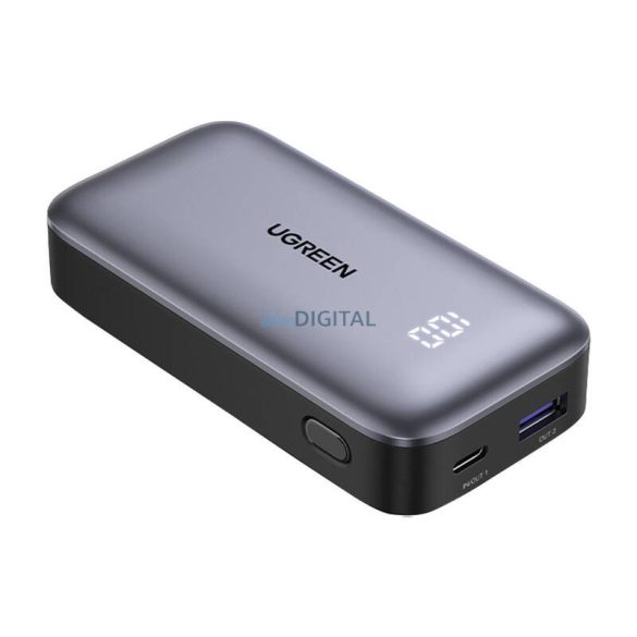 Ugreen Nexode PB502 powerbank 10000mAh USB + USB-C, 30W PD - fekete