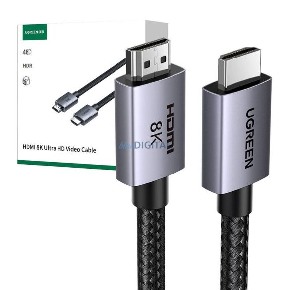 UGREEN HDMI Kábel 2.1, 1m HD171(fekete)