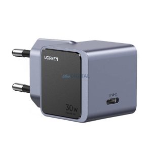 Ugreen Nexode Air hálózati töltő 1xUSB-C csatlakozással 30W - szürke