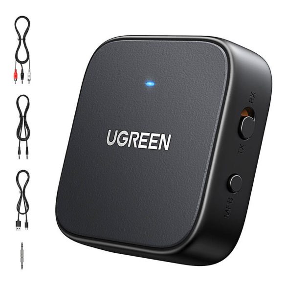 Ugreen CM667 Bluetooth 5.2 audio adó/vevő - fekete