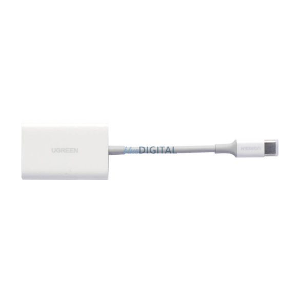 Ugreen 2-in-1 USB-C kártyaolvasó CM265 (fehér)