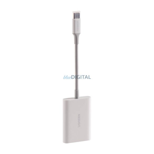 Ugreen 2-in-1 USB-C kártyaolvasó CM265 (fehér)