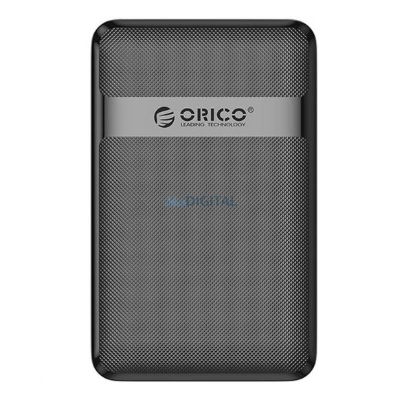 Orico 2577 HDD/SSD 2,5" meghajtóház, 5Gbps, USB-A USB Micro-B-re (fekete)