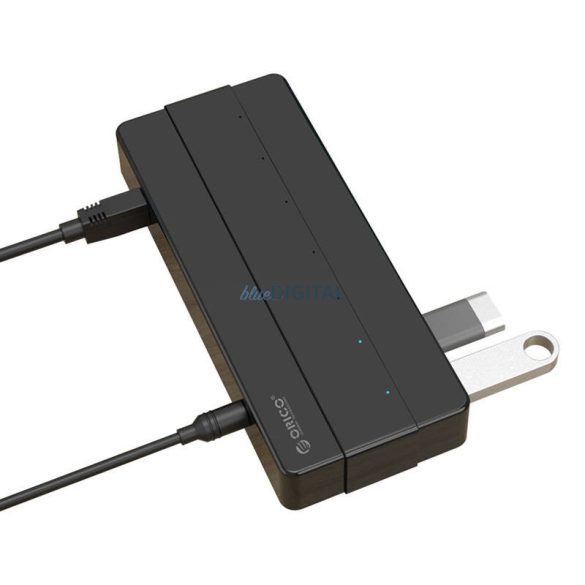 Orico USB hub 7xUSB-A 3.0 - fekete