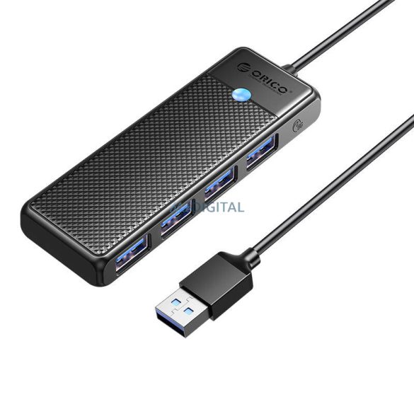 Orico USB hub USB-A - 4xUSB-A 3.0 - fekete