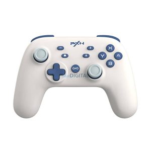 NSW Gamepad / vezeték nélküli vezérlő PXN-P50 HALL (fehér)