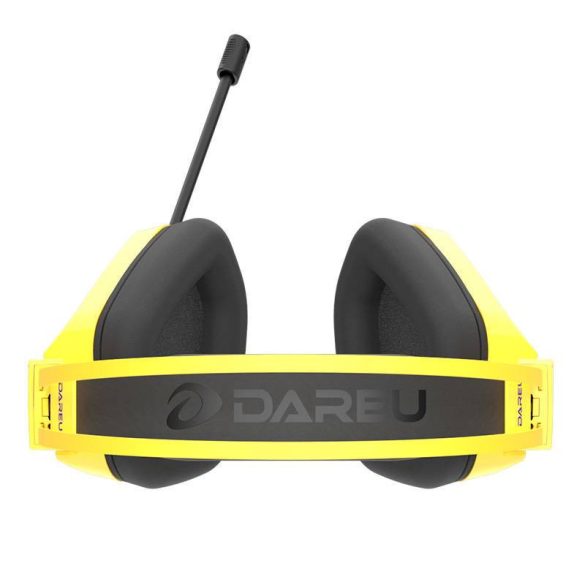 Dareu EH732 USB RGB játék fejhallgató (sárga)