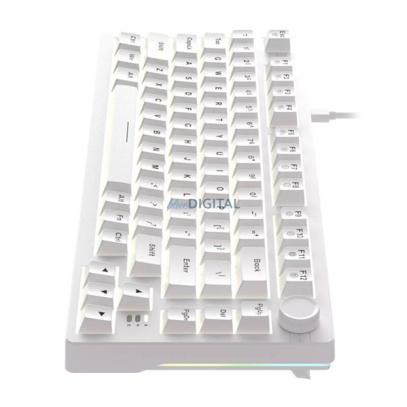 Dareu EK75 Dream switches RGB vezetékes billentyűzet (fehér)