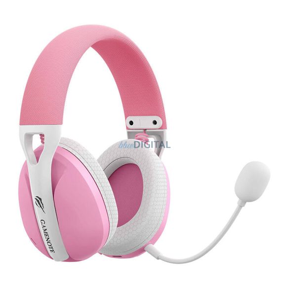 Havit Fuxi H1 2.4G Gaming fejhallgató (rózsaszín)