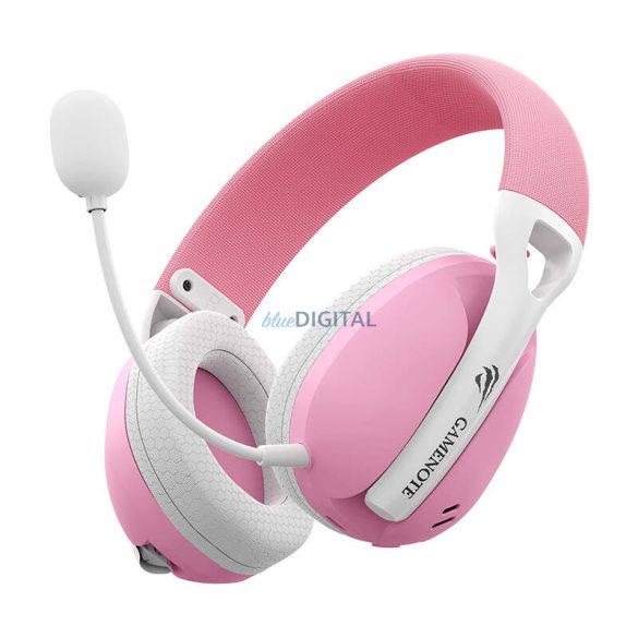 Havit Fuxi H1 2.4G Gaming fejhallgató (rózsaszín)