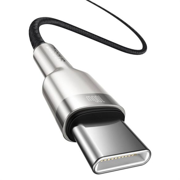 Baseus Cafule USB-C-USB-C kábel, 100 W, 1 m (fekete)