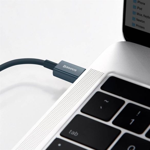 USB-C kábel a Lightning Baseus Superior sorozathoz, 20 W, PD, 2 m (kék)