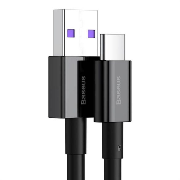 USB-USB-C Baseus Superior sorozatú kábel, 66 W, 2 m (fekete)