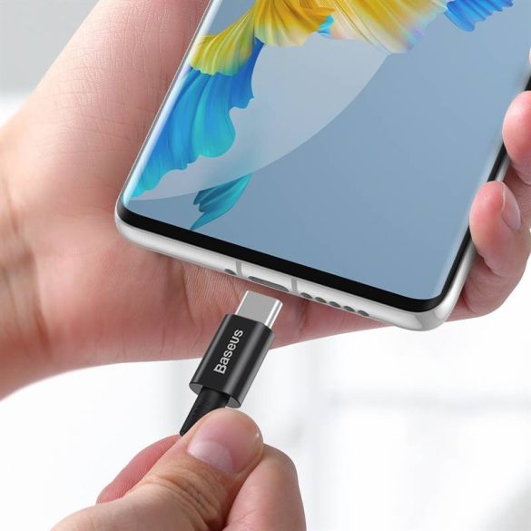 Baseus Superior sorozatú USB-C-USB-C kábel, 100 W, 1 m (fekete)