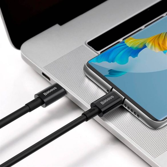 Baseus Superior sorozatú USB-C-USB-C kábel, 100 W, 1 m (fekete)