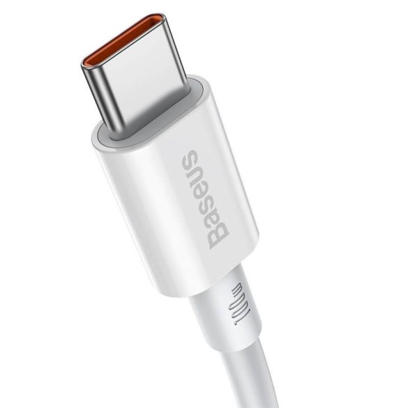 Baseus Superior sorozatú USB-C-USB-C kábel, 100 W, 1 m (fehér)