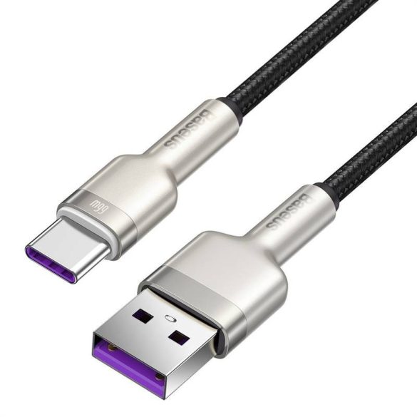 Baseus Cafule USB-USB-C kábel, 66 W, 1 m (fekete)