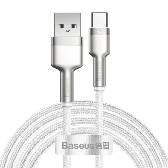 Baseus Cafule USB-USB-C kábel, 66 W, 2 m (fehér)