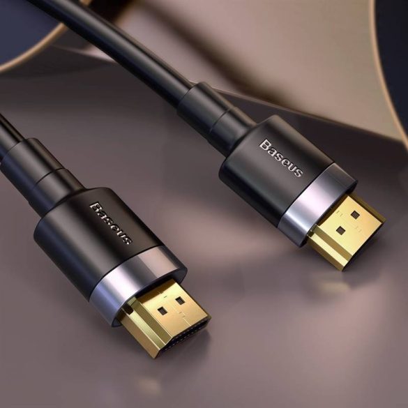 Baseus Cafule HDMI 2.0 kábel, 4K, 3D, 1 m (fekete-szürke)