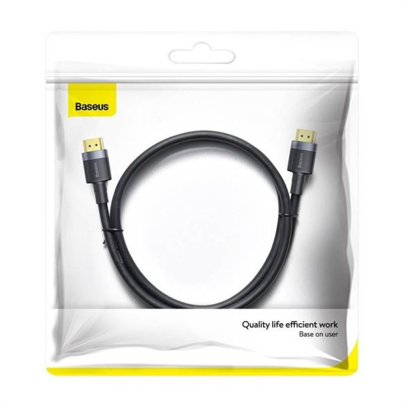 Baseus Cafule HDMI 2.0 kábel, 4K, 3D, 2 m (fekete-szürke)