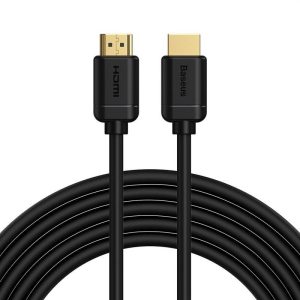 Baseus HDMI 2.0 kábel, 4K 30Hz, 3D, HDR, 18Gbps, 5m (fekete)