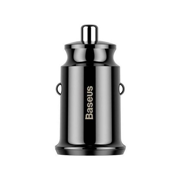 Baseus Grain autós töltő 2x USB 5V 3.1A (fekete)