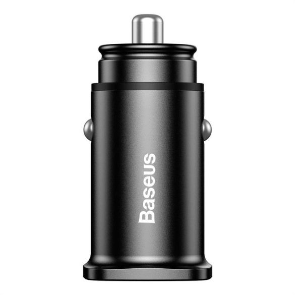 Baseus Square autós töltő 2xUSB QC3.0 5A 30W (fekete)