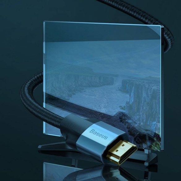 Baseus Enjoyment Series HDMI 2.0 kábel, 4K, 3D, 2 m (fekete-szürke)