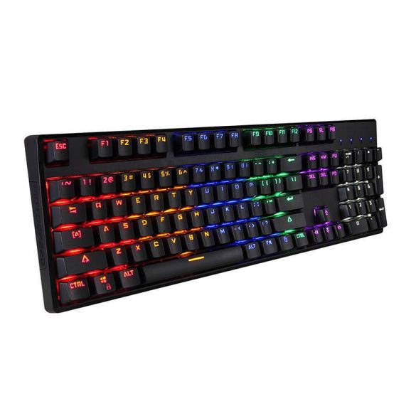 Mechanikus billentyűzet Motospeed CK107 RGB (fekete)