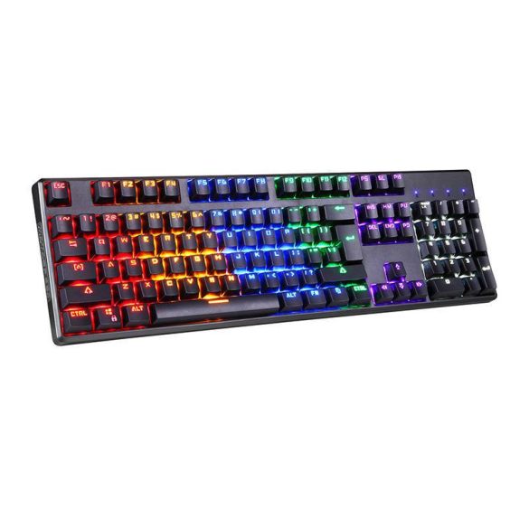 Mechanikus billentyűzet Motospeed CK107 RGB (fekete)